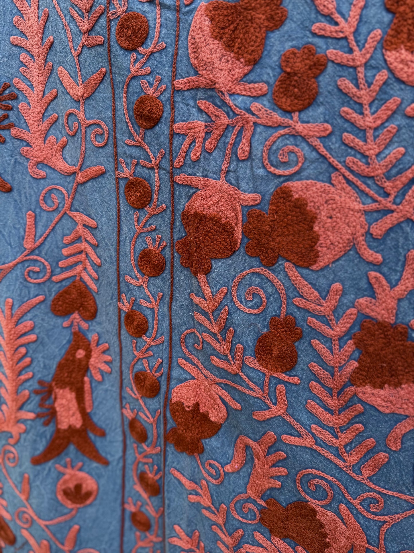 Suzani - brodert bomull