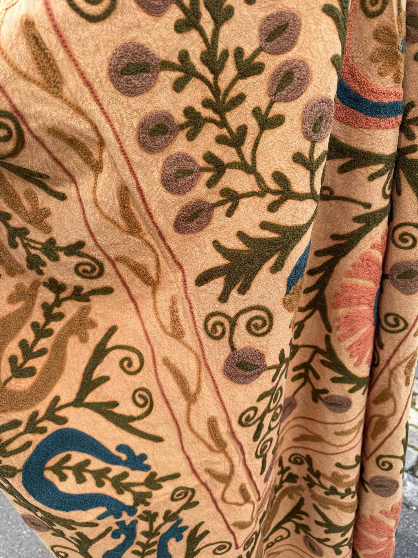 Suzani - brodert bomull