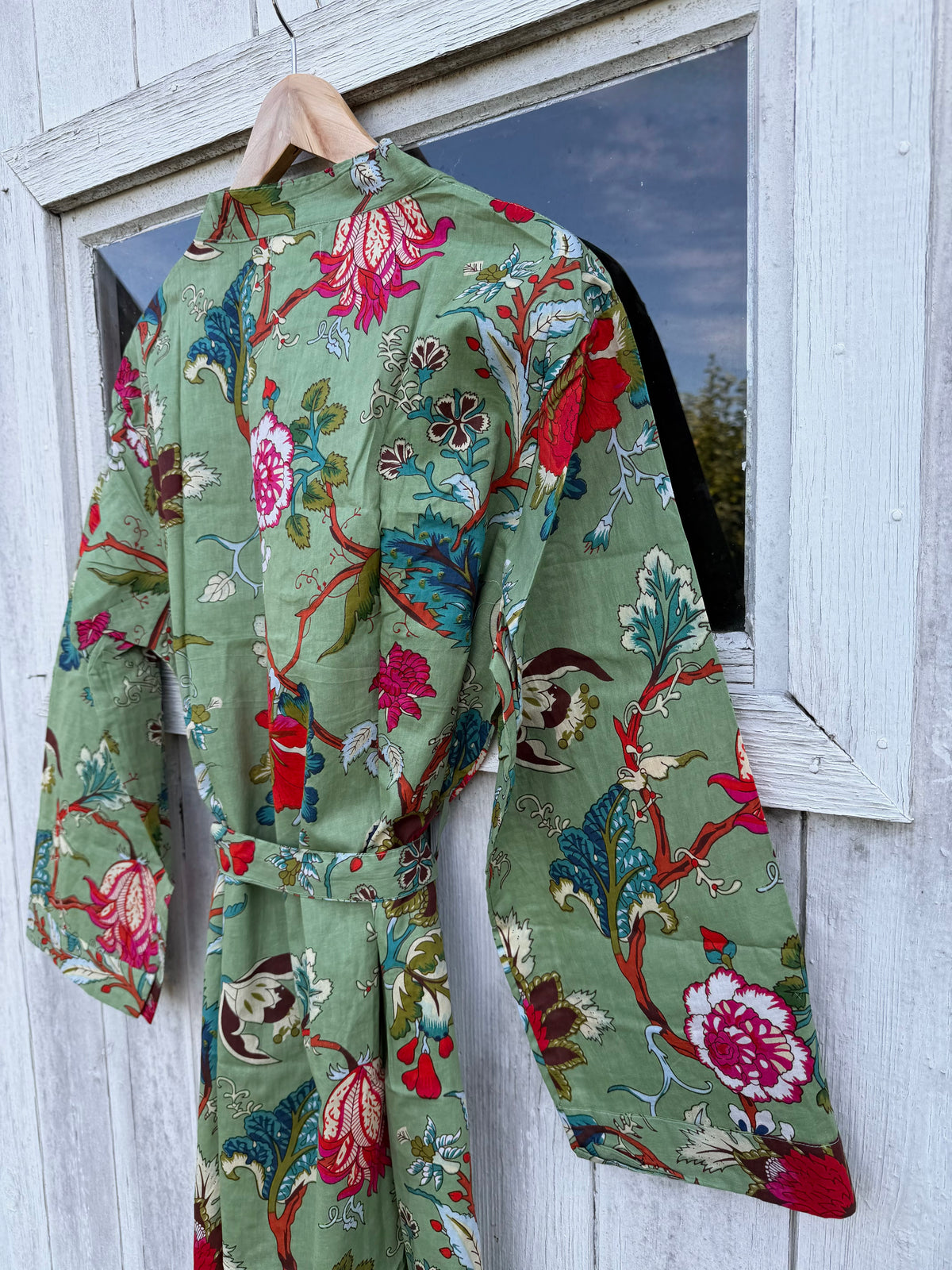 Kimono - salviegrønn