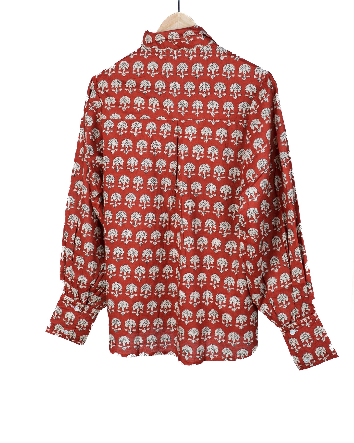 Elvira shirt - cayenne