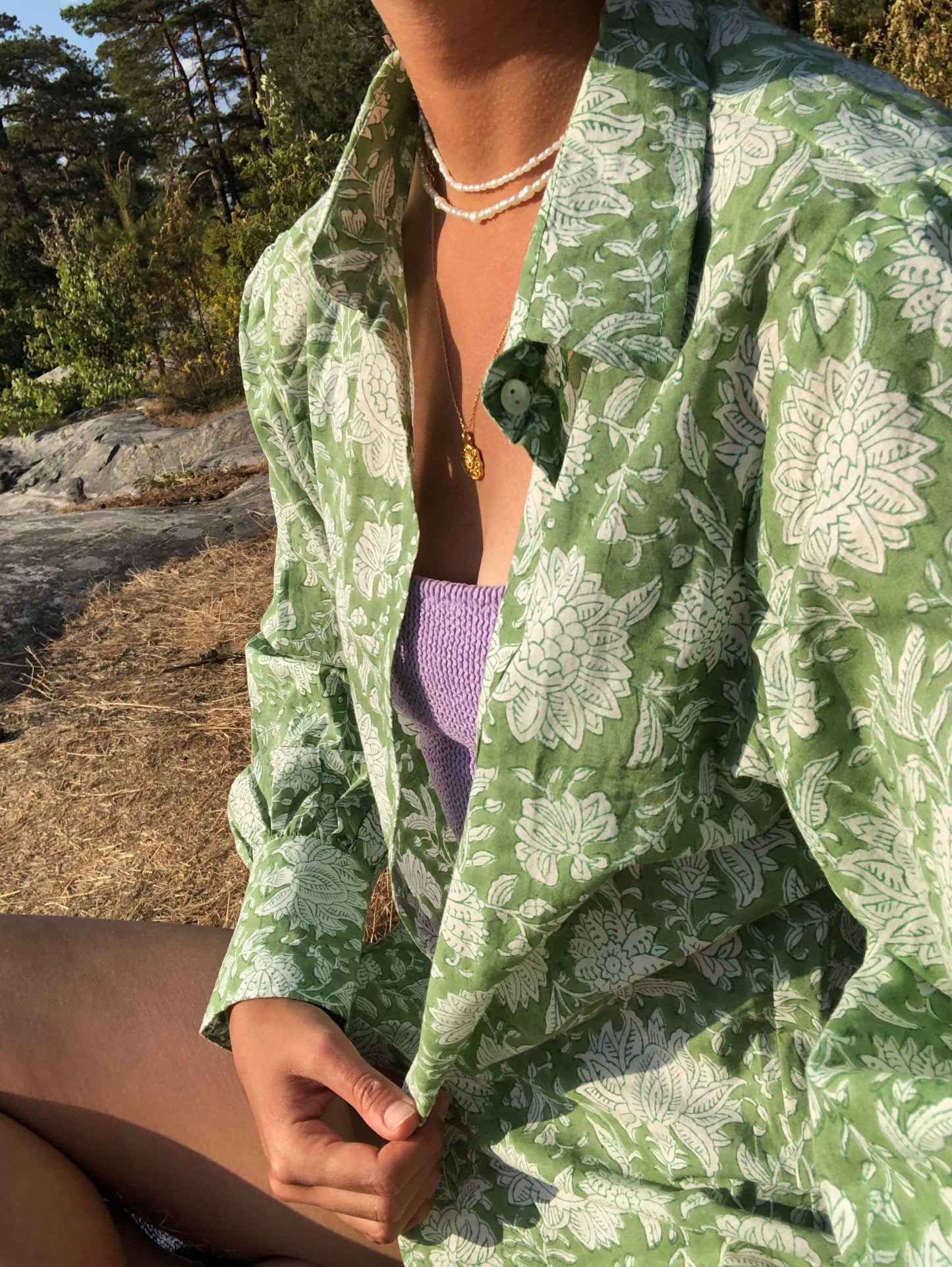 Elvira shirt - grønn