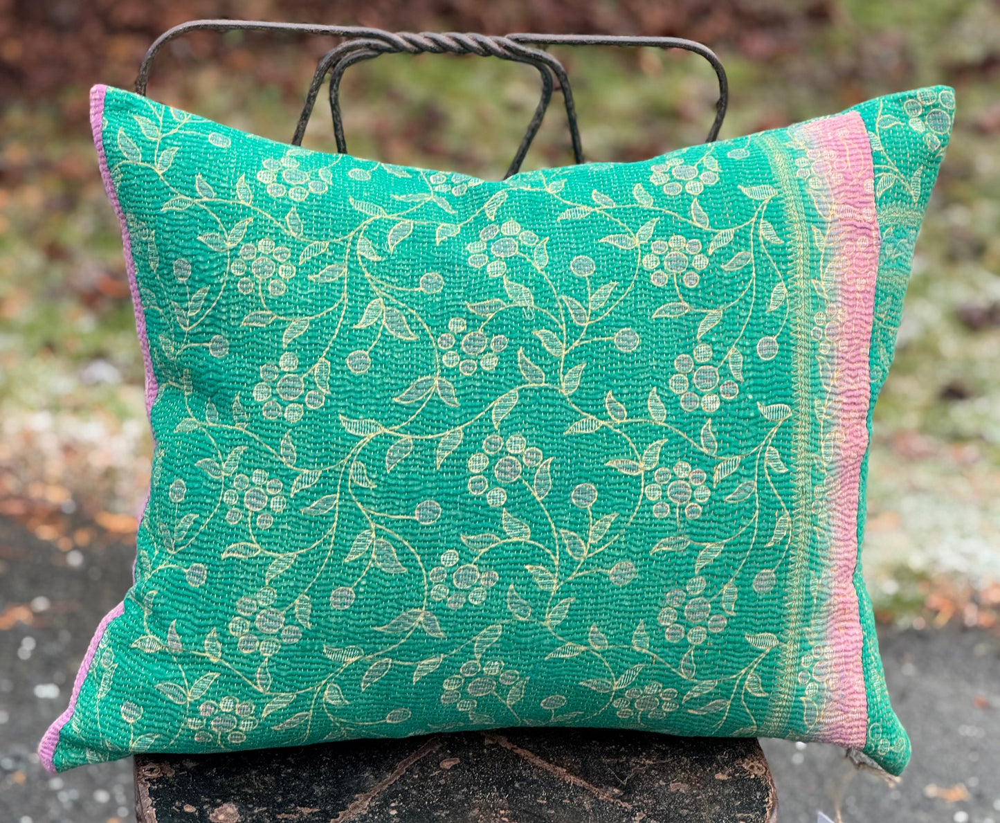 Vintage Kantha floral