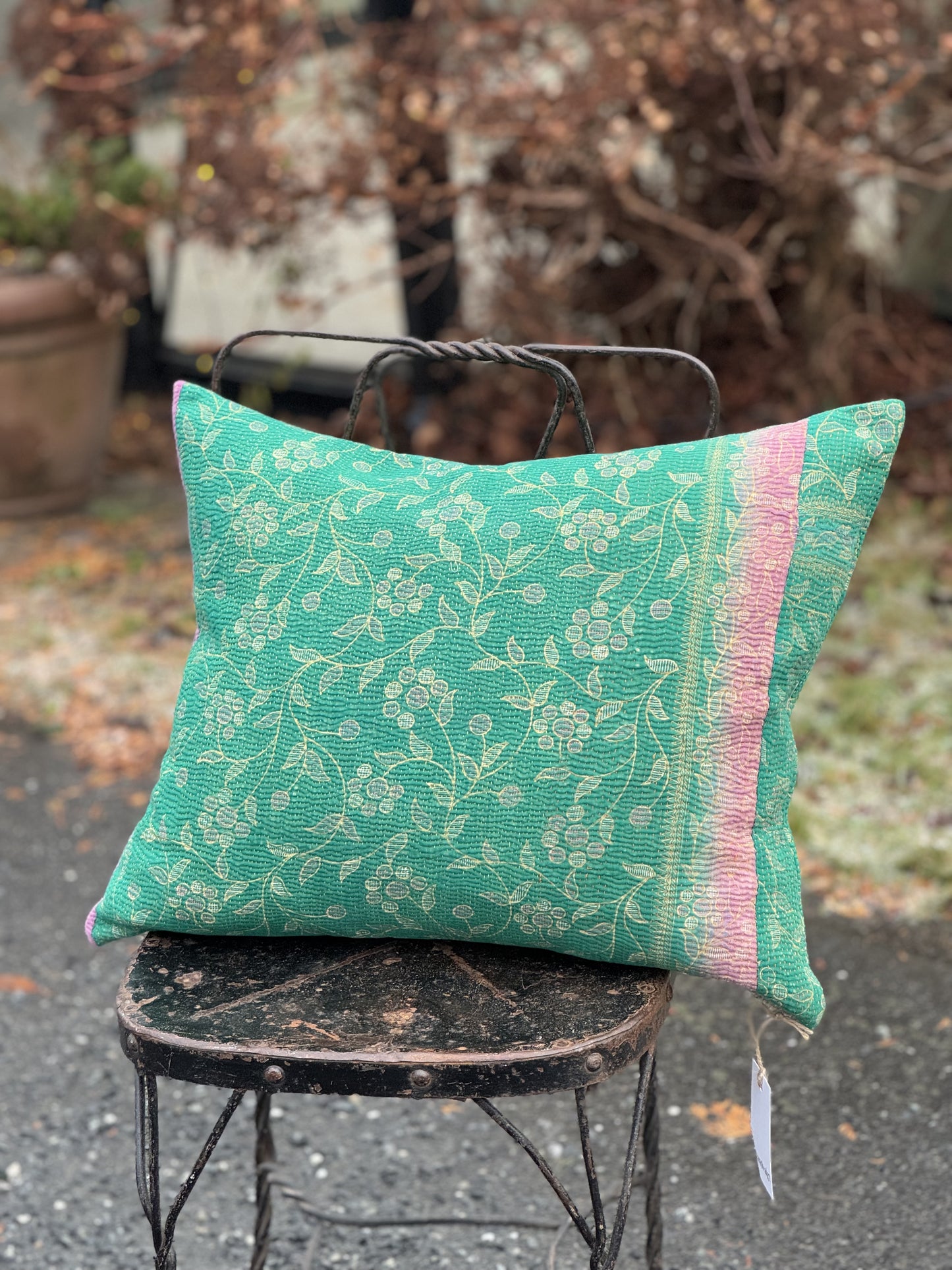 Vintage Kantha floral
