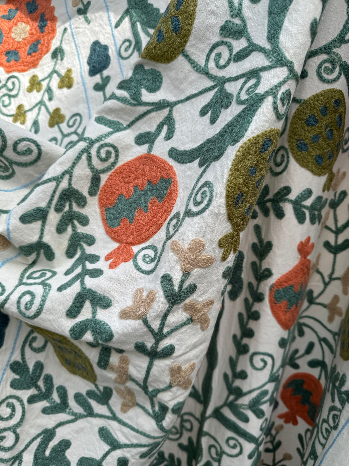 Suzani - brodert bomull