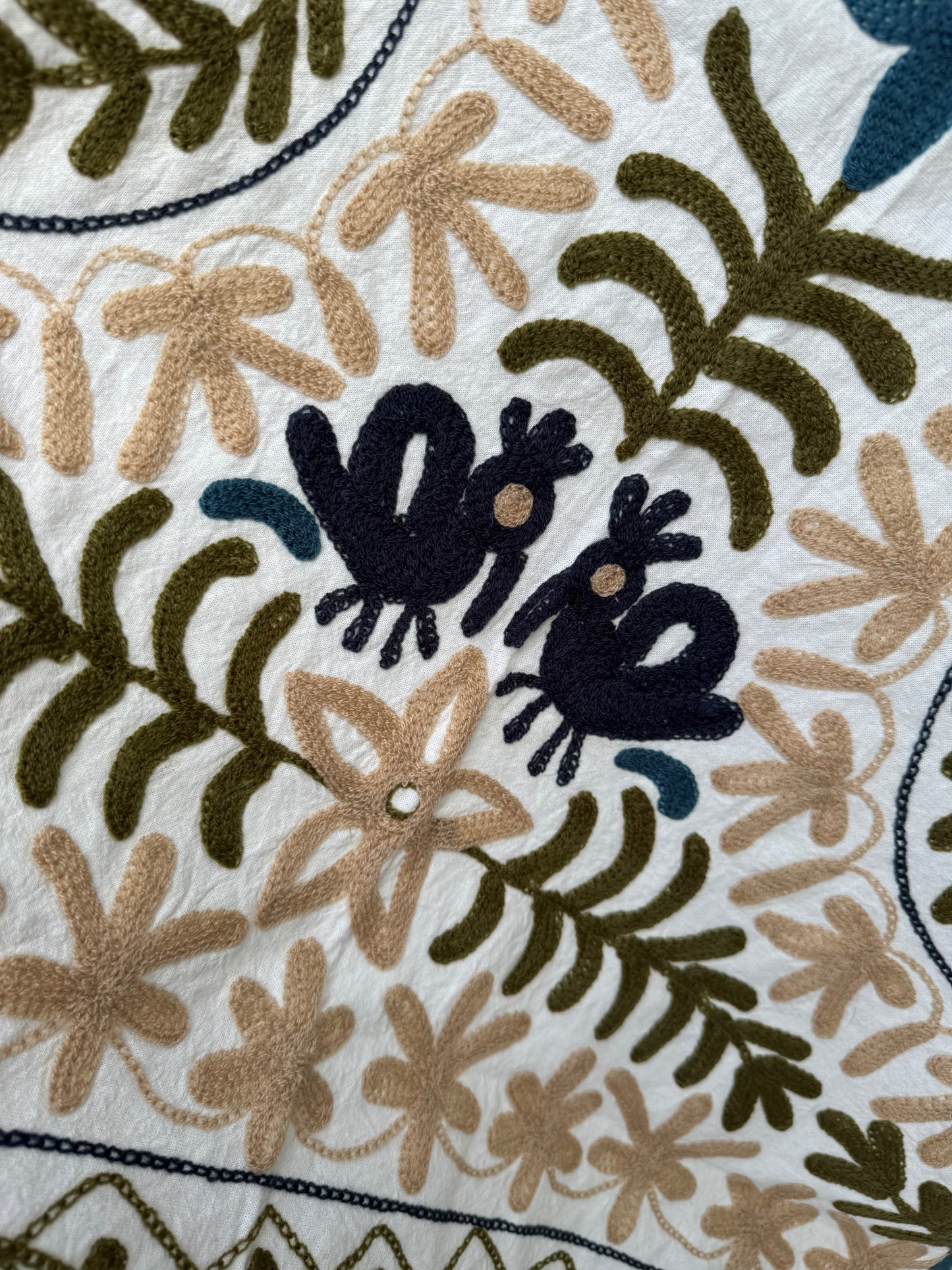 Suzani - brodert bomull