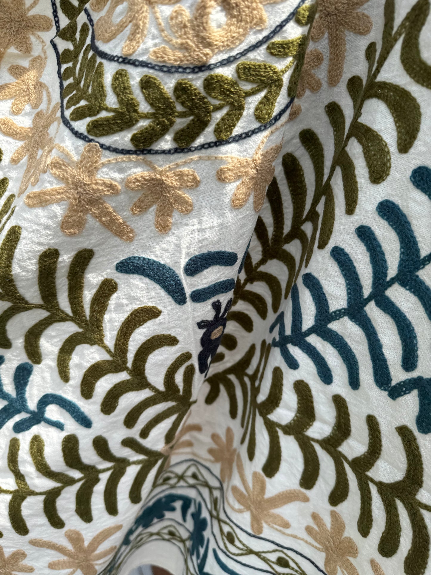 Suzani - brodert bomull