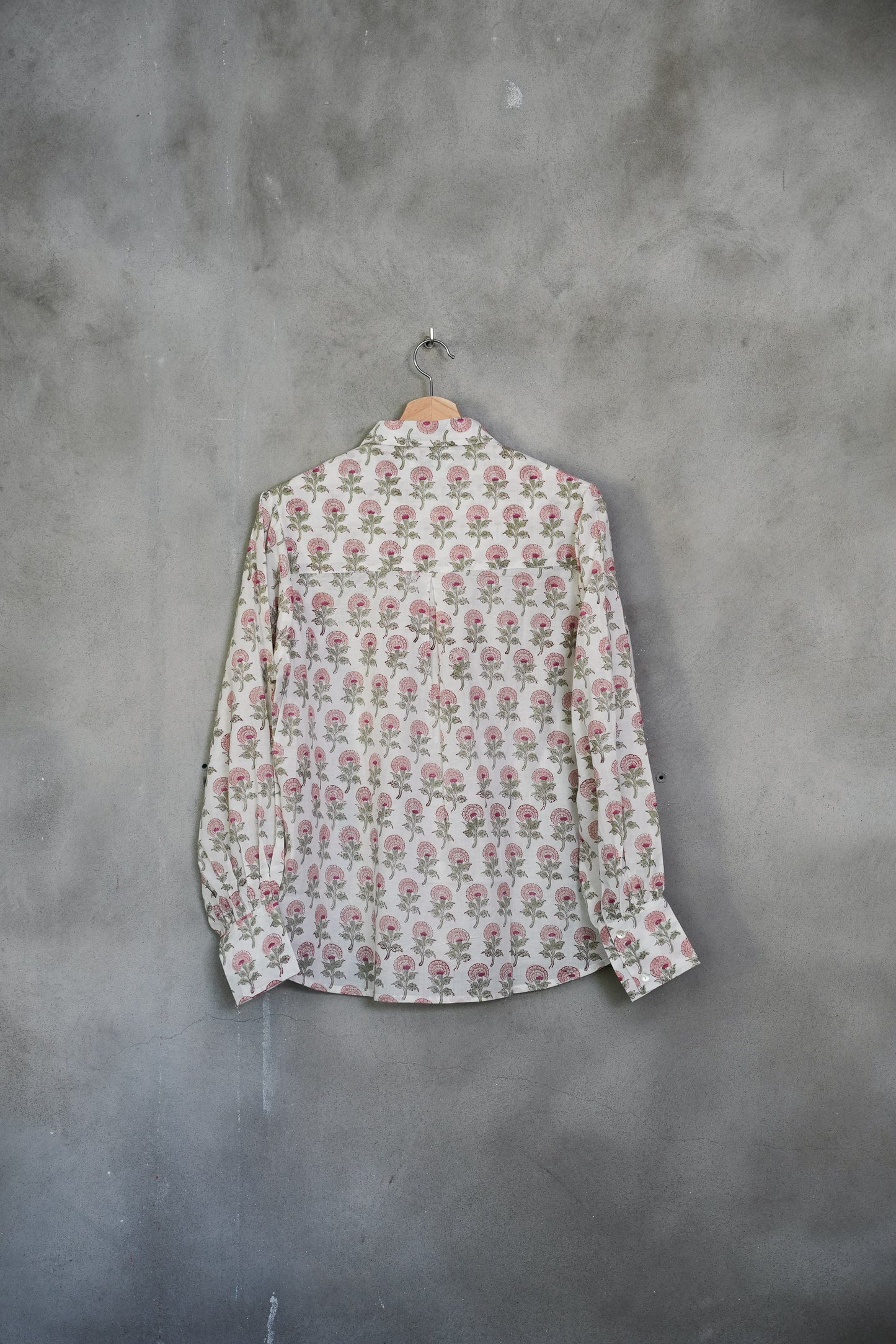 Elvira shirt - duse blomster