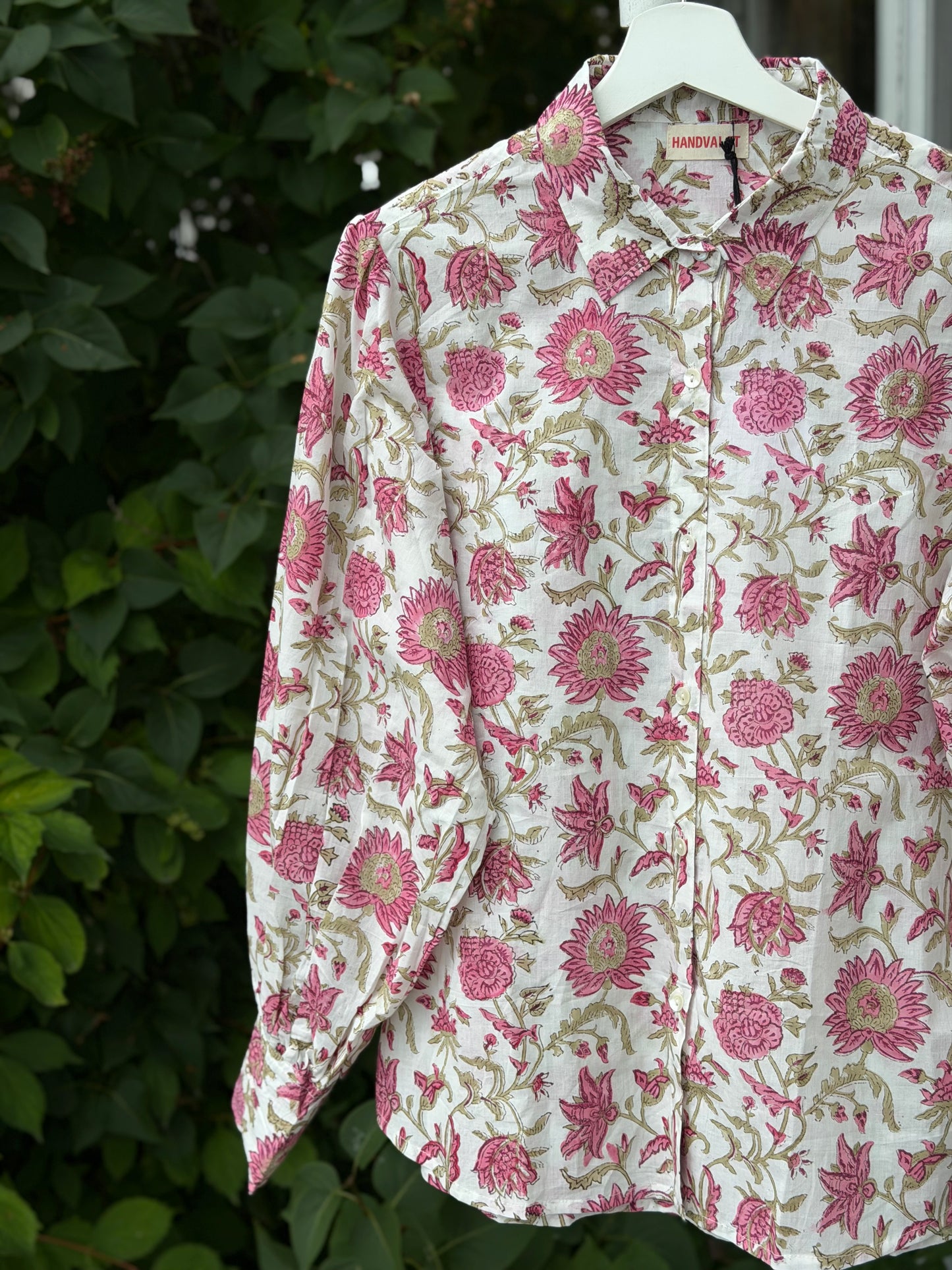 Elvira shirt - hvit floral