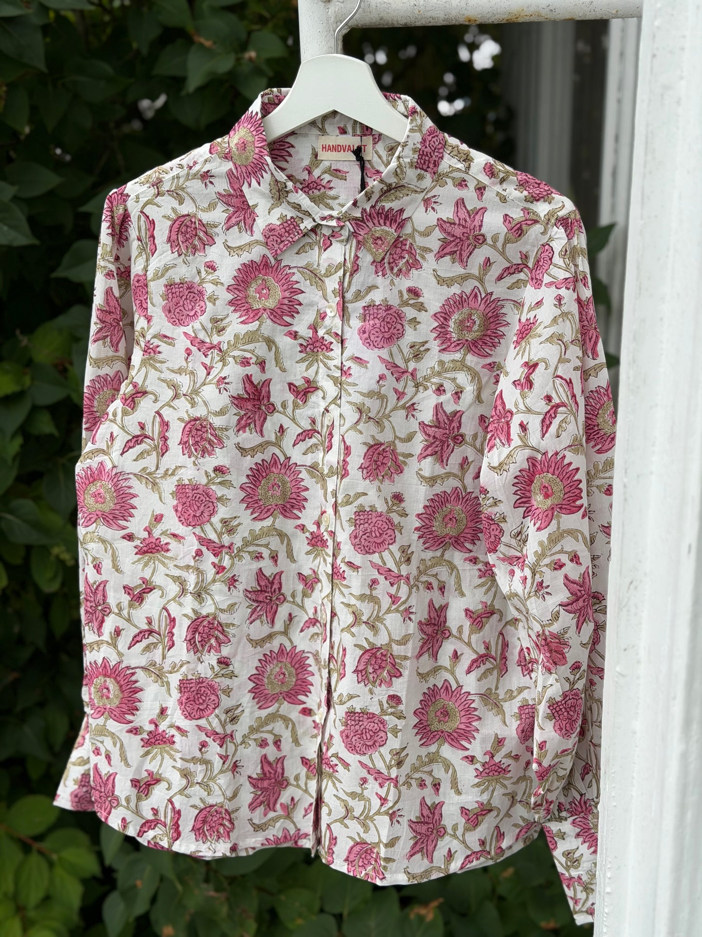 Elvira shirt - hvit floral