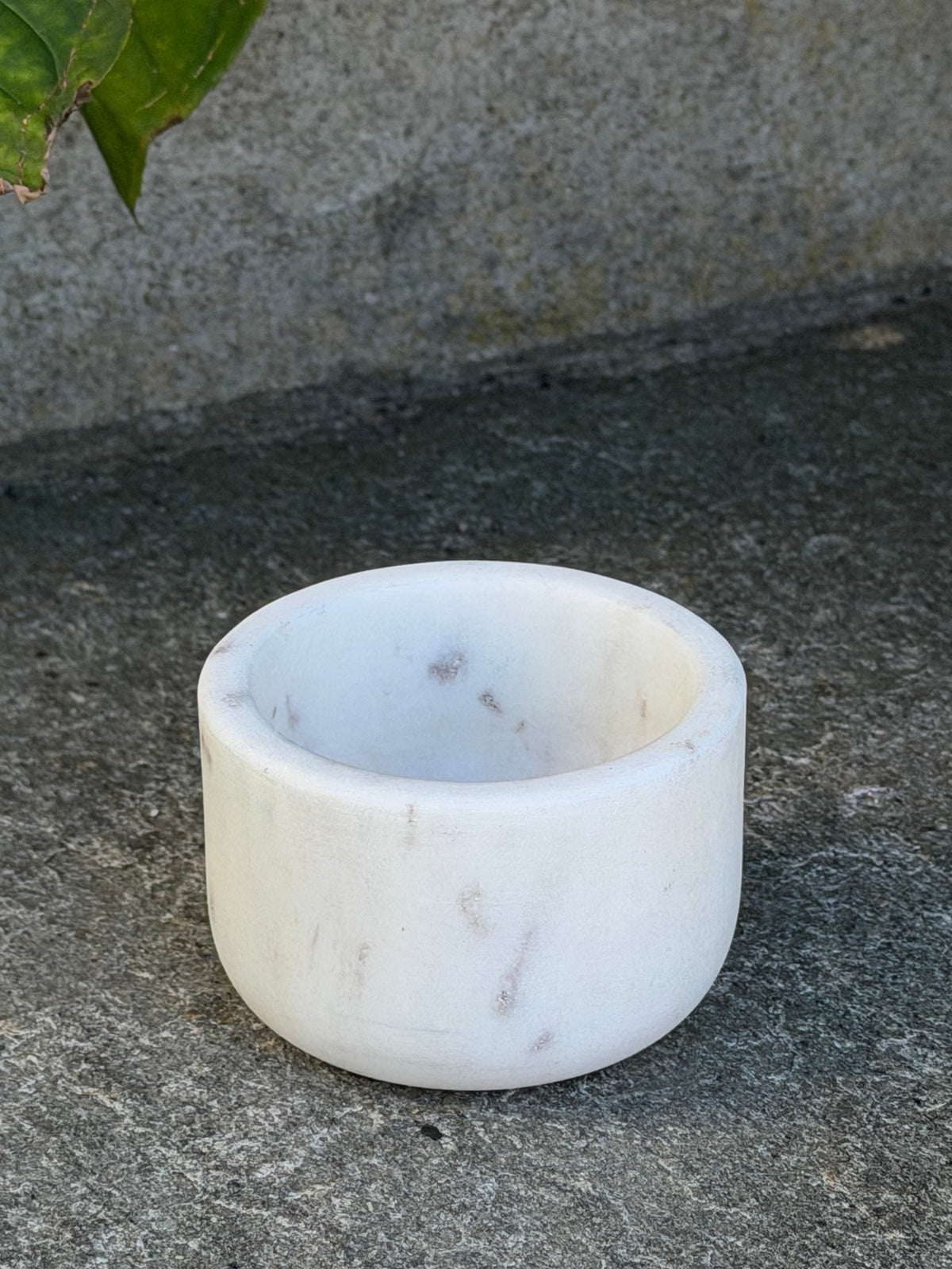 Telysholder/skål i marmor