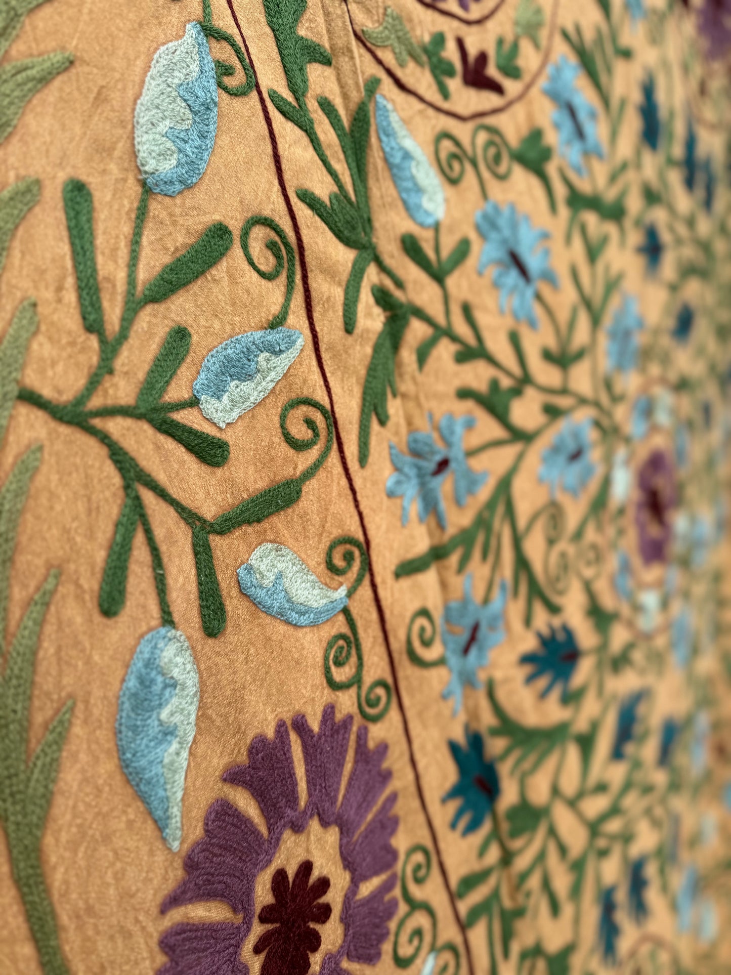 Suzani - brodert bomull