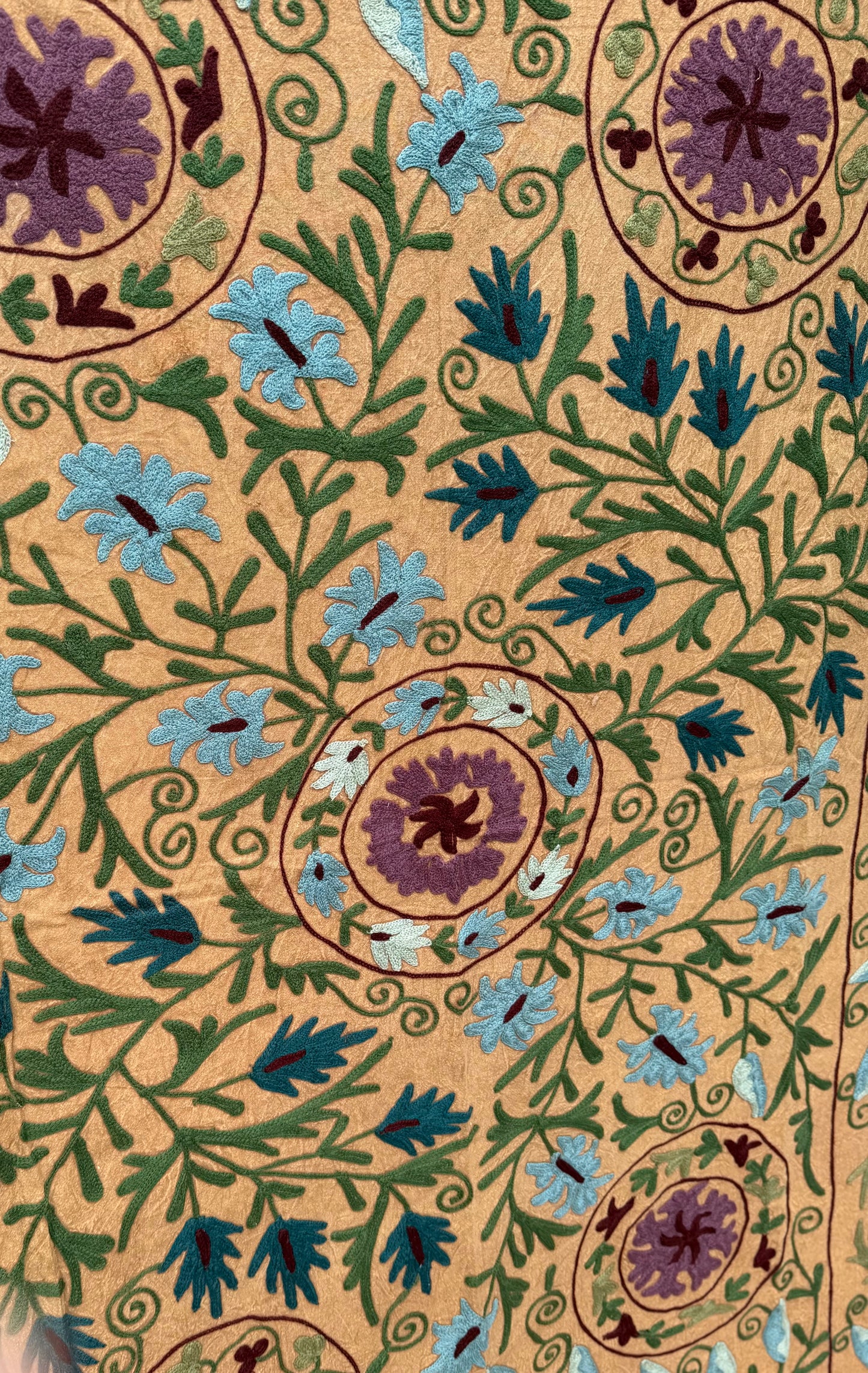 Suzani - brodert bomull