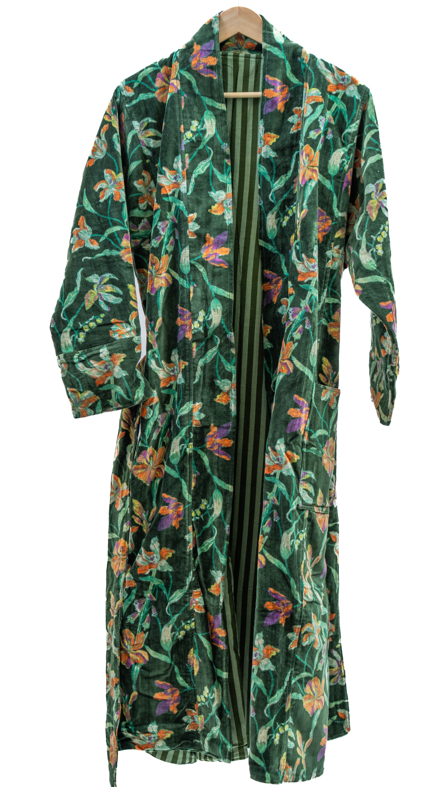 Morgenkåpe - Skoggrønn