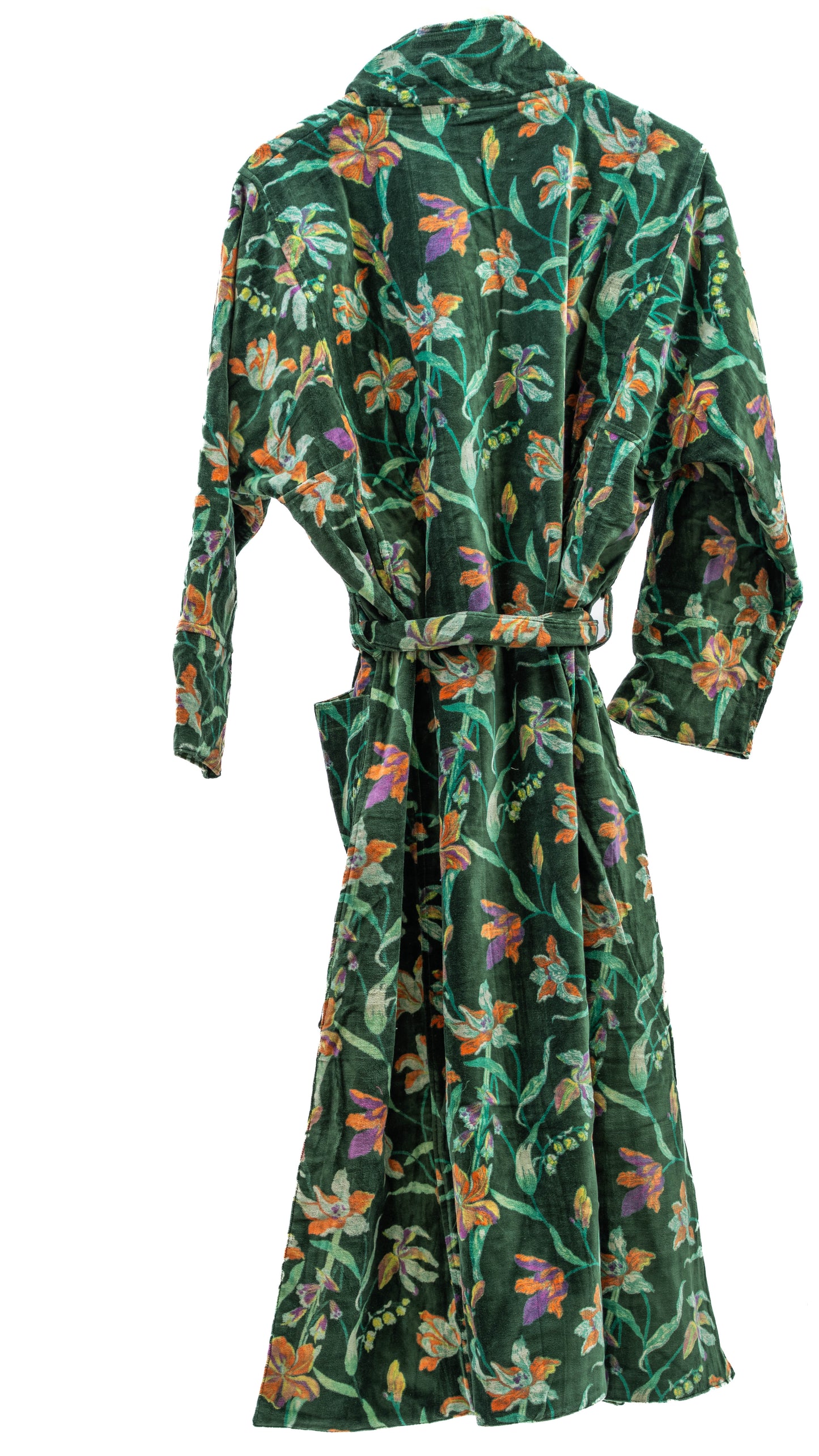 Morgenkåpe - Skoggrønn