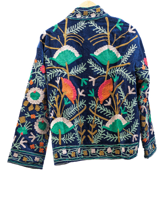 Jakke med broderi