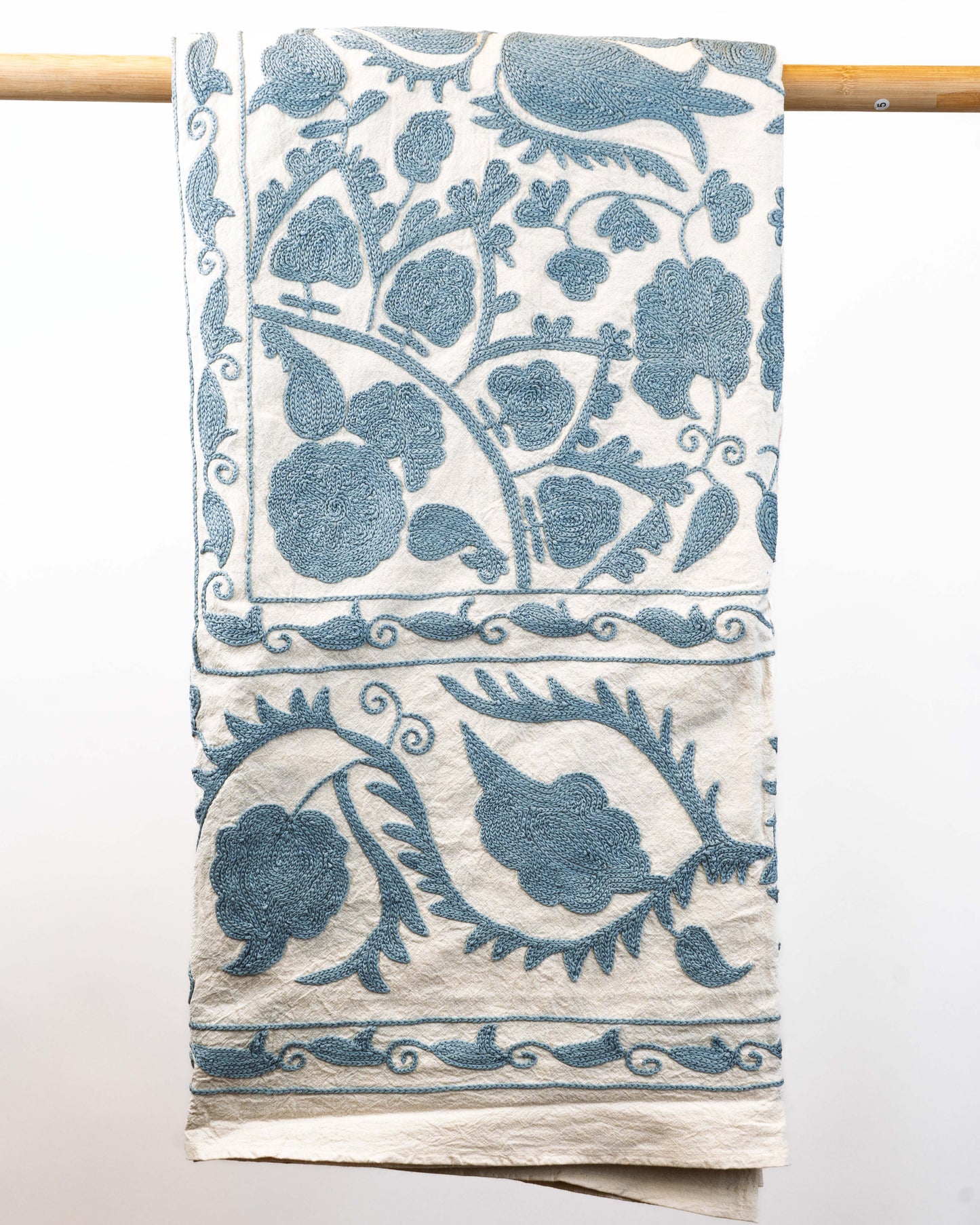 Suzani - håndbrodert bomull