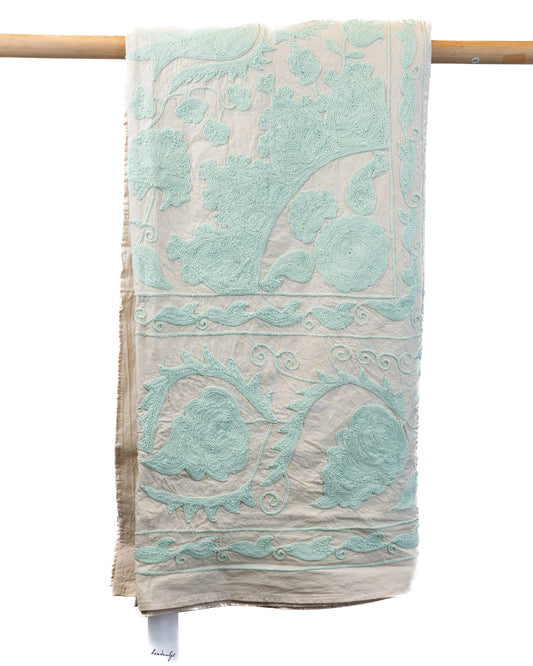 Suzani - håndbrodert bomull