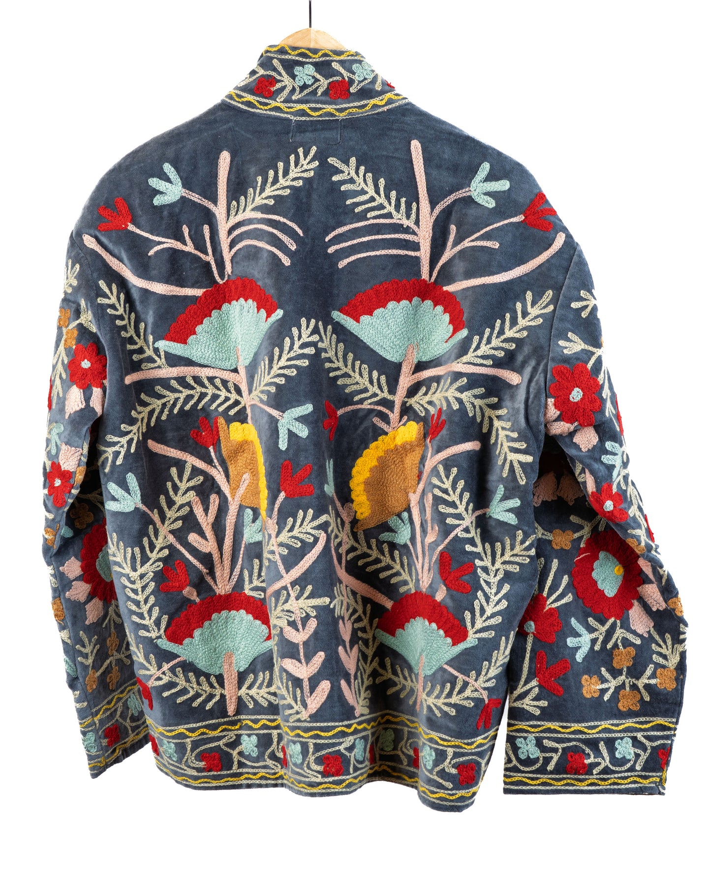 Jakke med broderi