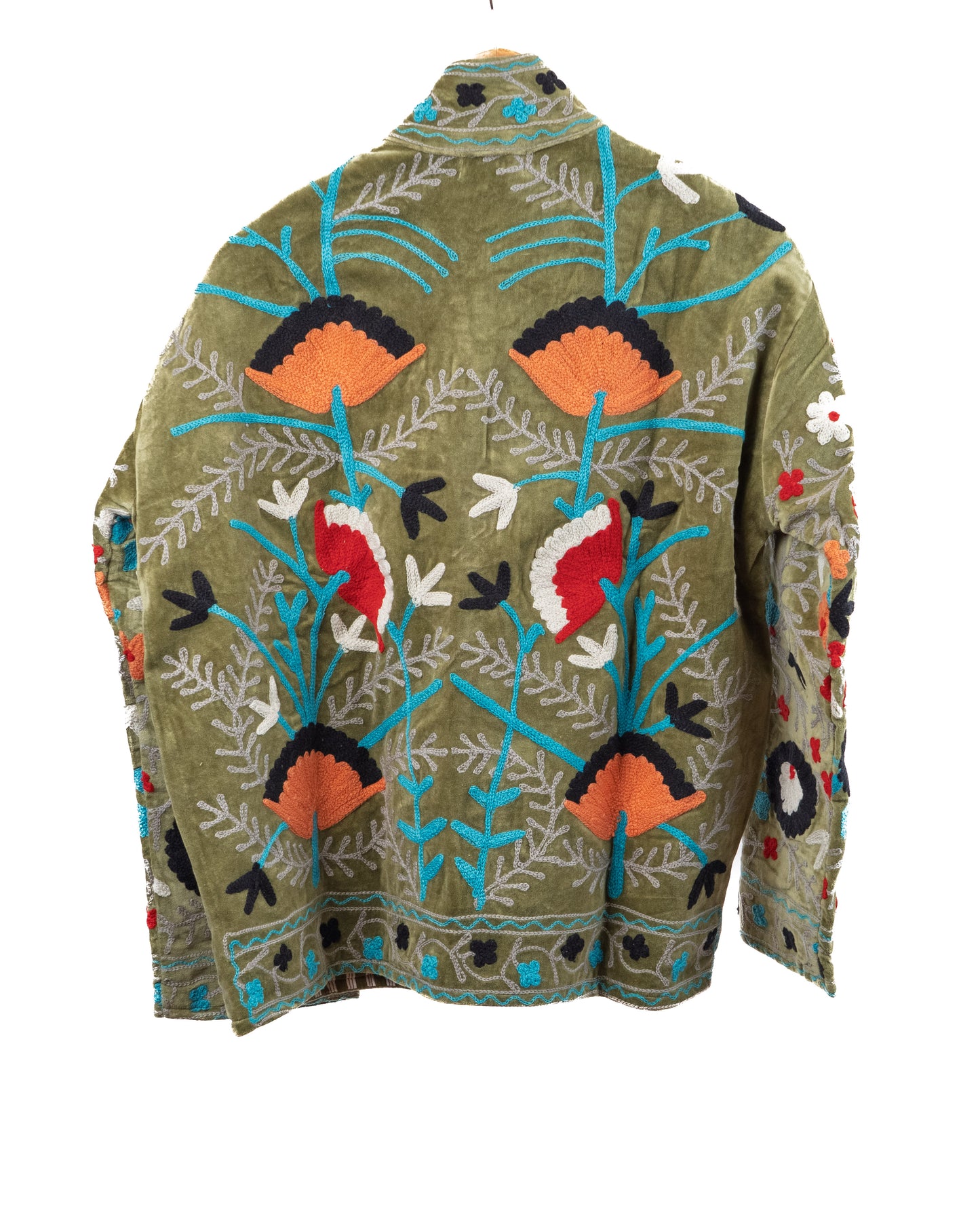 Jakke med broderi