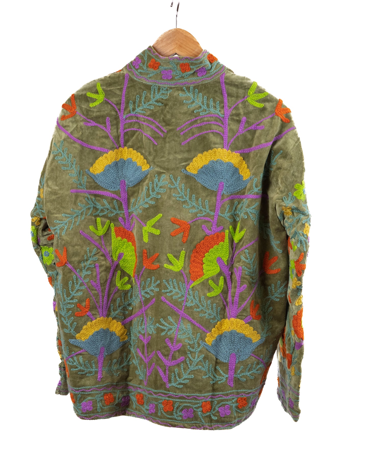 Jakke med broderi