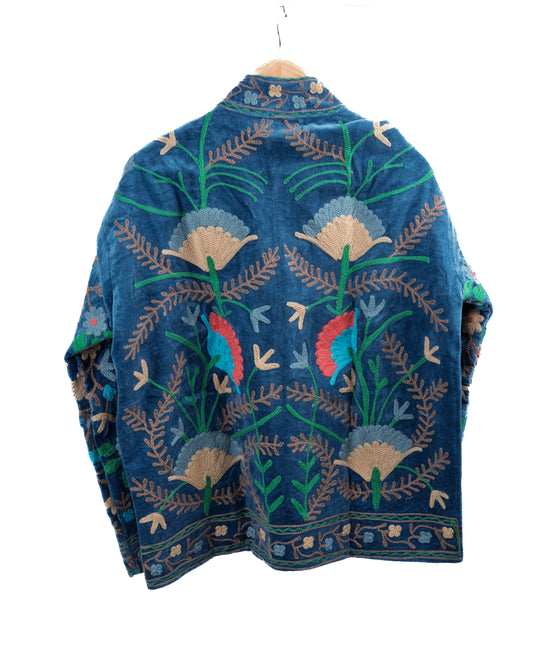 Jakke med broderi