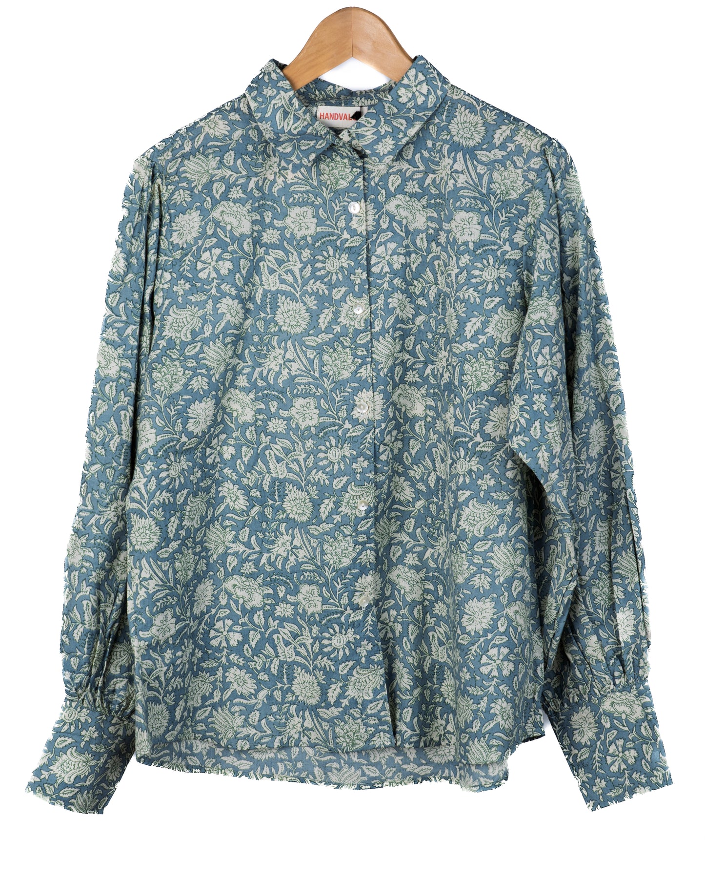 Elvira shirt - støvblå