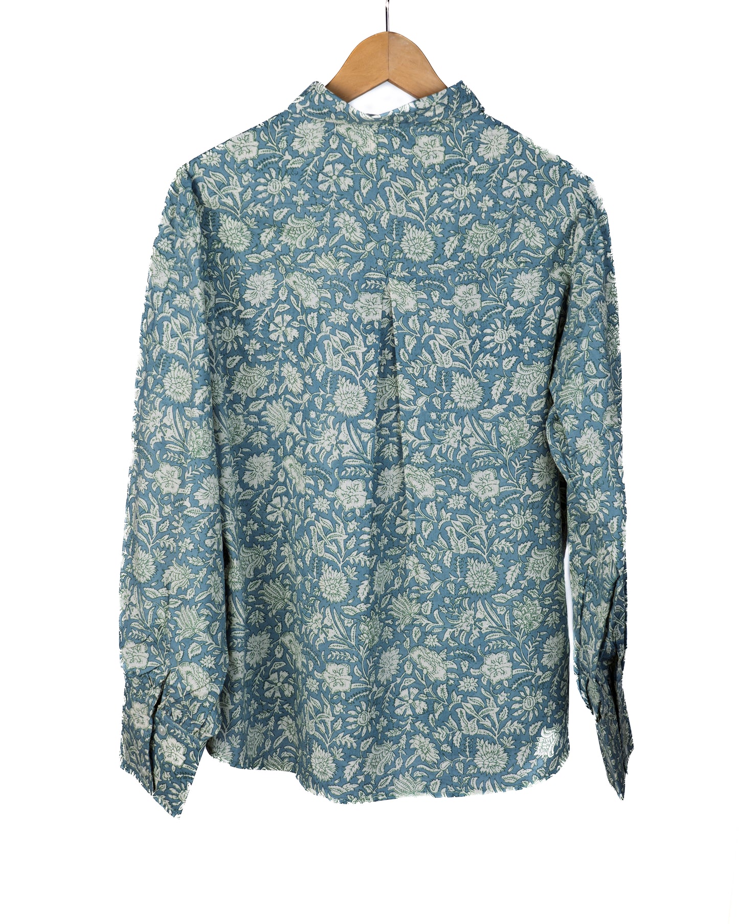 Elvira shirt - støvblå