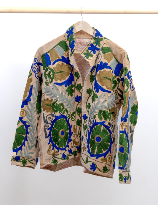 Jakke med broderi