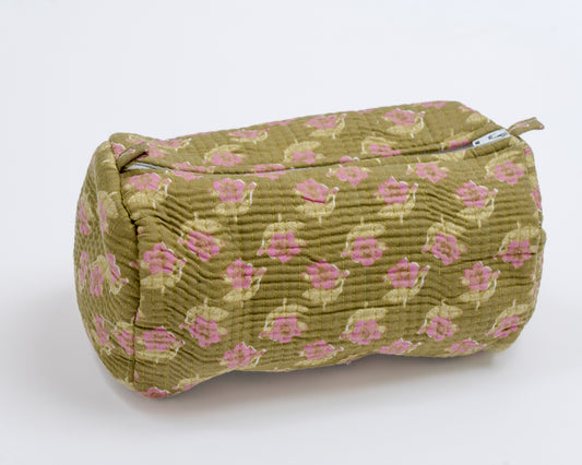 Sminkepung - camogrønn