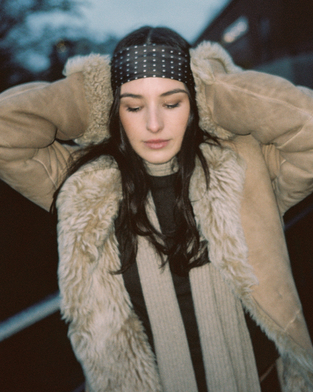 Doppio Espresso - silkeskjerf 50x50cm