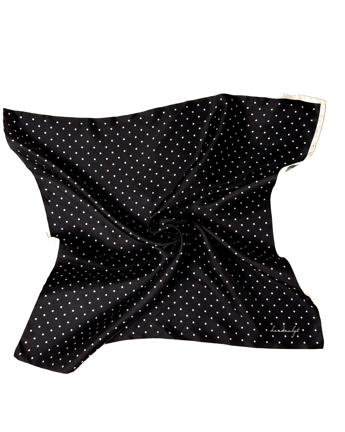 Nero di Seppia - silkeskjerf 50x50cm