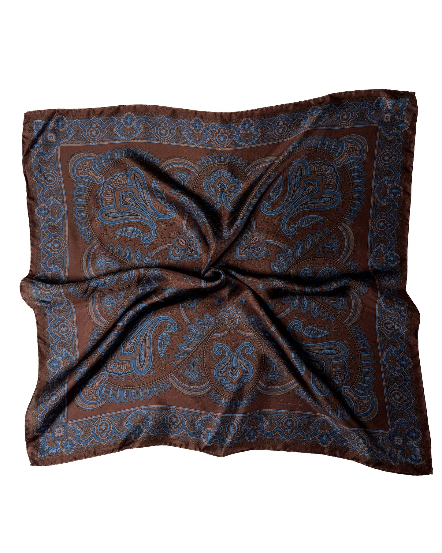 Gabriella - silkeskjerf 65x65cm