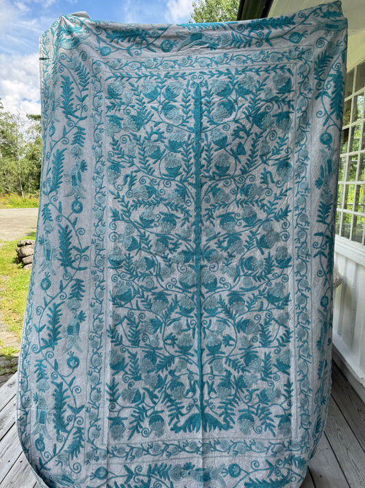 Suzani - brodert bomull