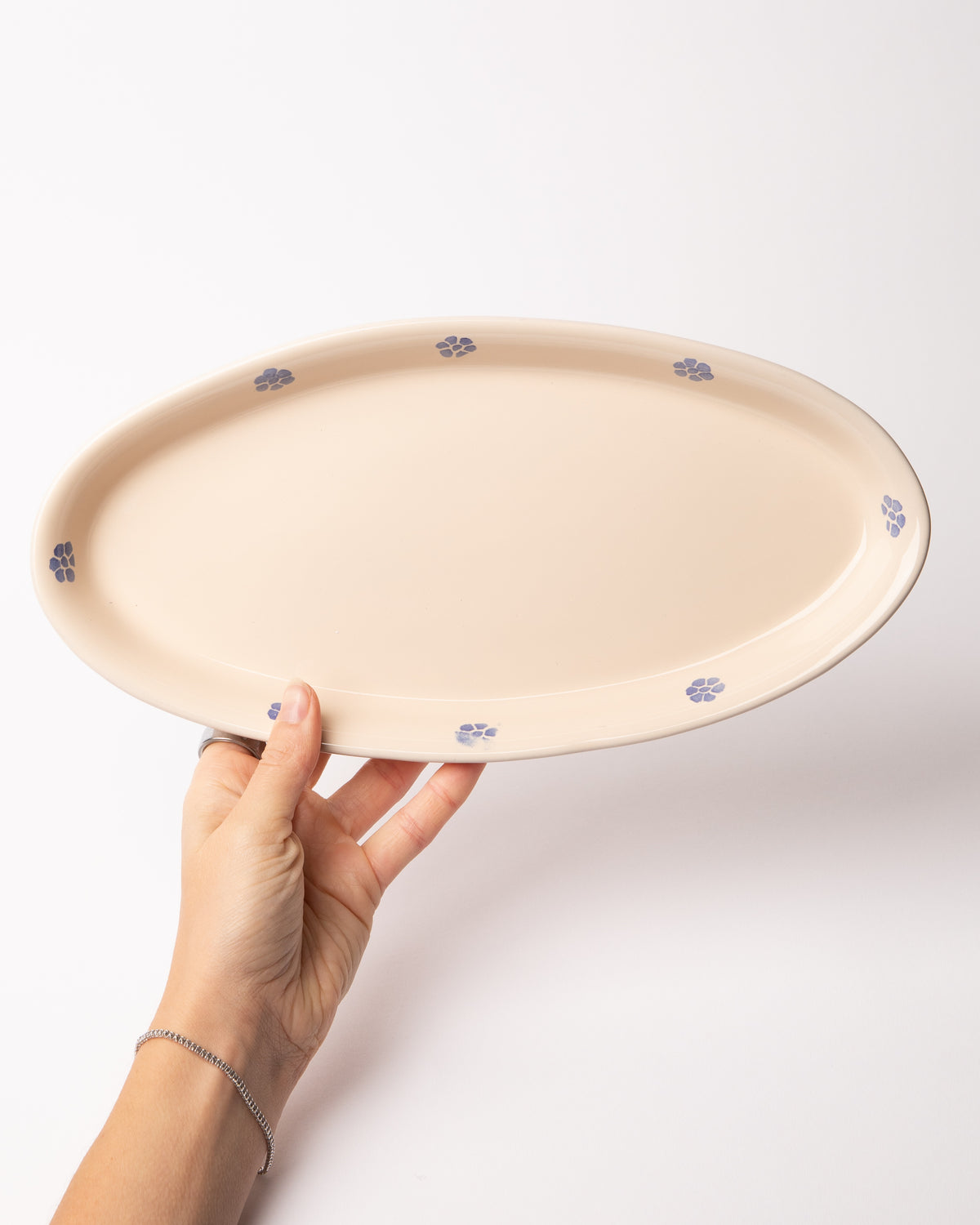 Ovalt fat fra Puglia (30cm)