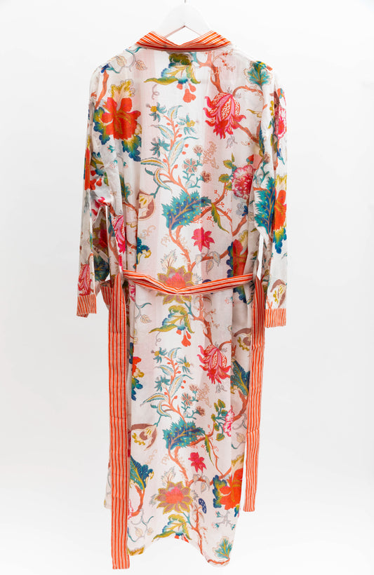 Kimono - fiori white