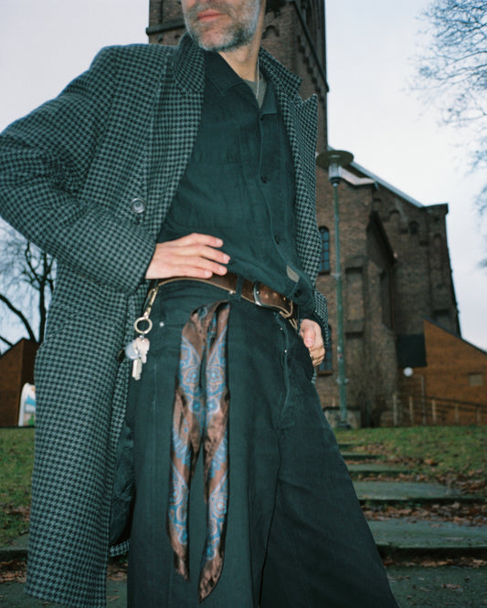 Gabriella - silkeskjerf 65x65cm