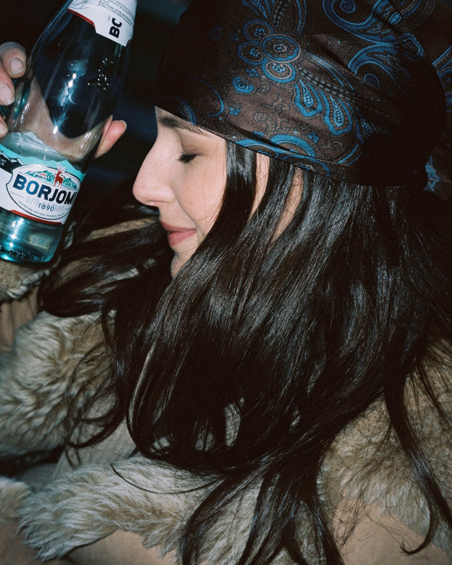 Gabriella - silkeskjerf 65x65cm