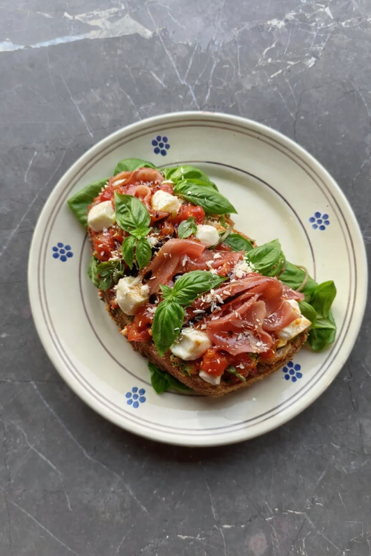 Flat tallerken Pugliese