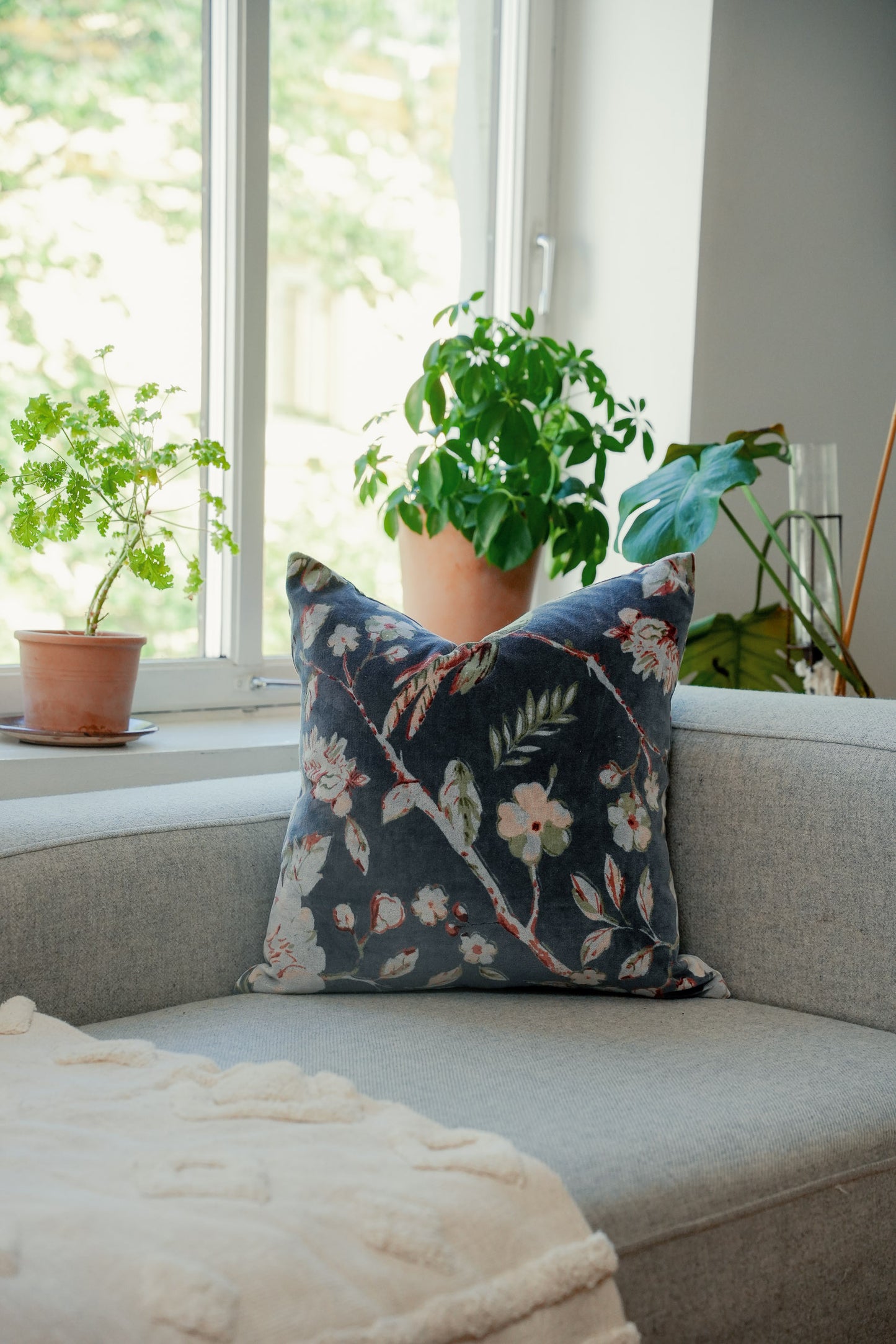 Velour dus lilla